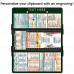 WhiteCoat Clipboard® Trifold - Green Physical Therapy Edition